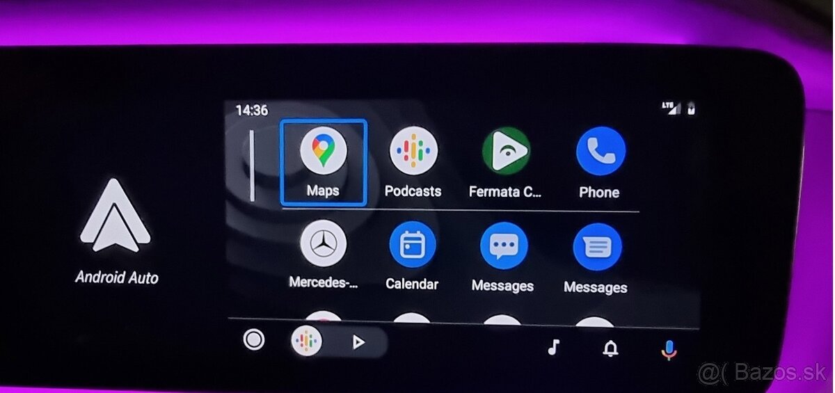 Mercedes-Benz Apple CarPlay a Android Auto + Mapy Bratislava