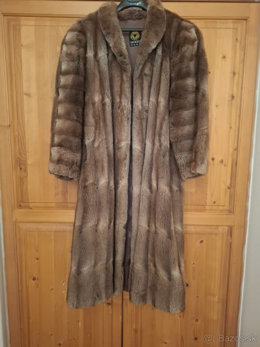 Norkový kožuch dlhý
