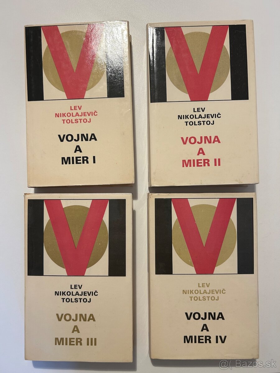 Tolstoj - Vojna a mier /4 diely/