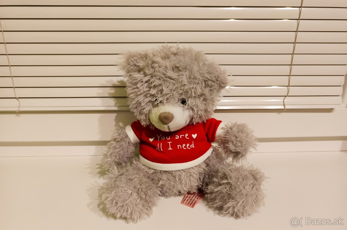 Plysovy medvedik mensi