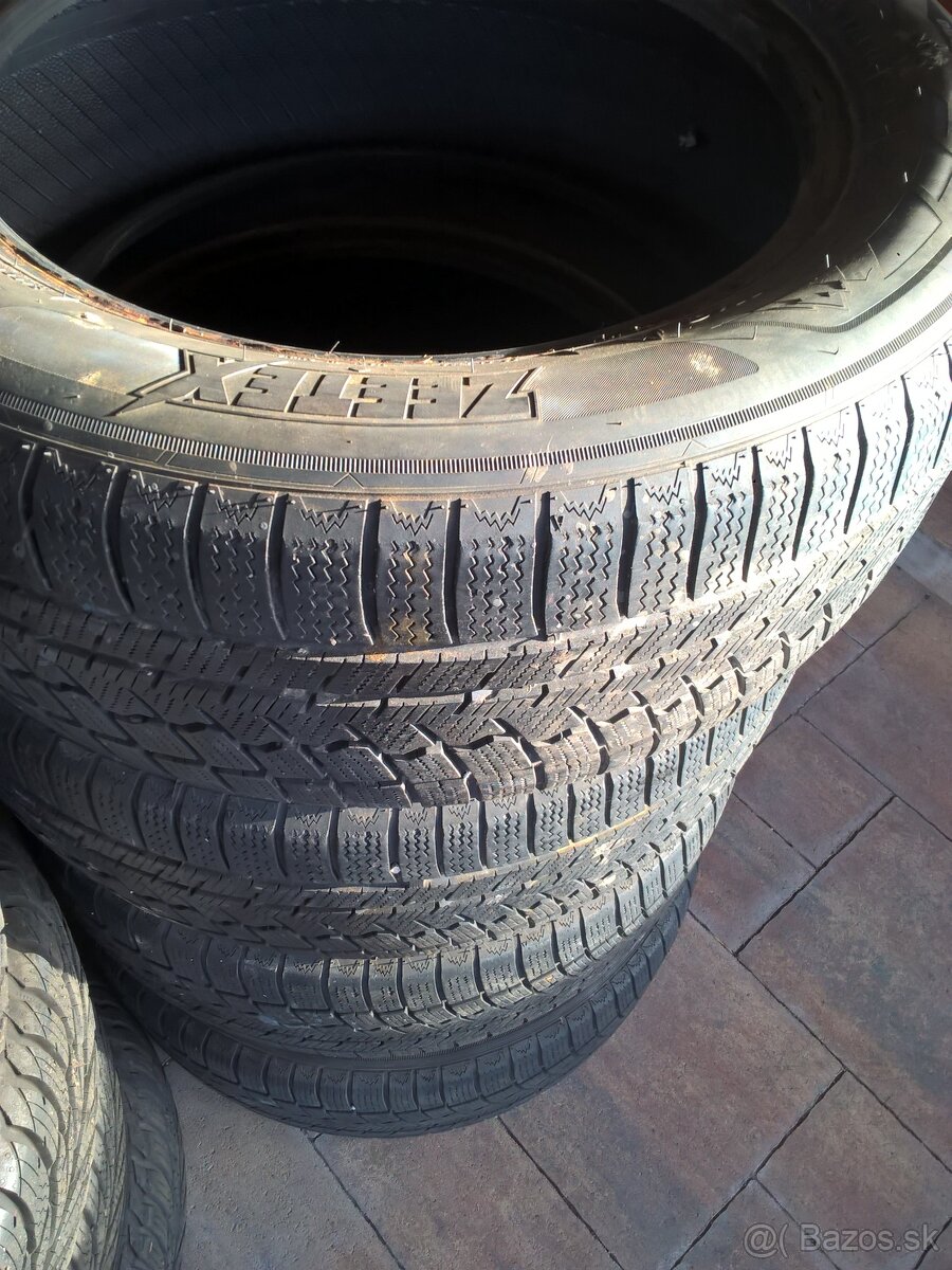 4 ks ZIMNÉ 215/55 R16 97H XL ZEETEX cca 6 mm - LEN 35- €/kus