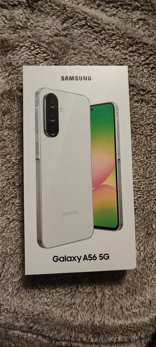 Samsung A56 8/256gb sivý