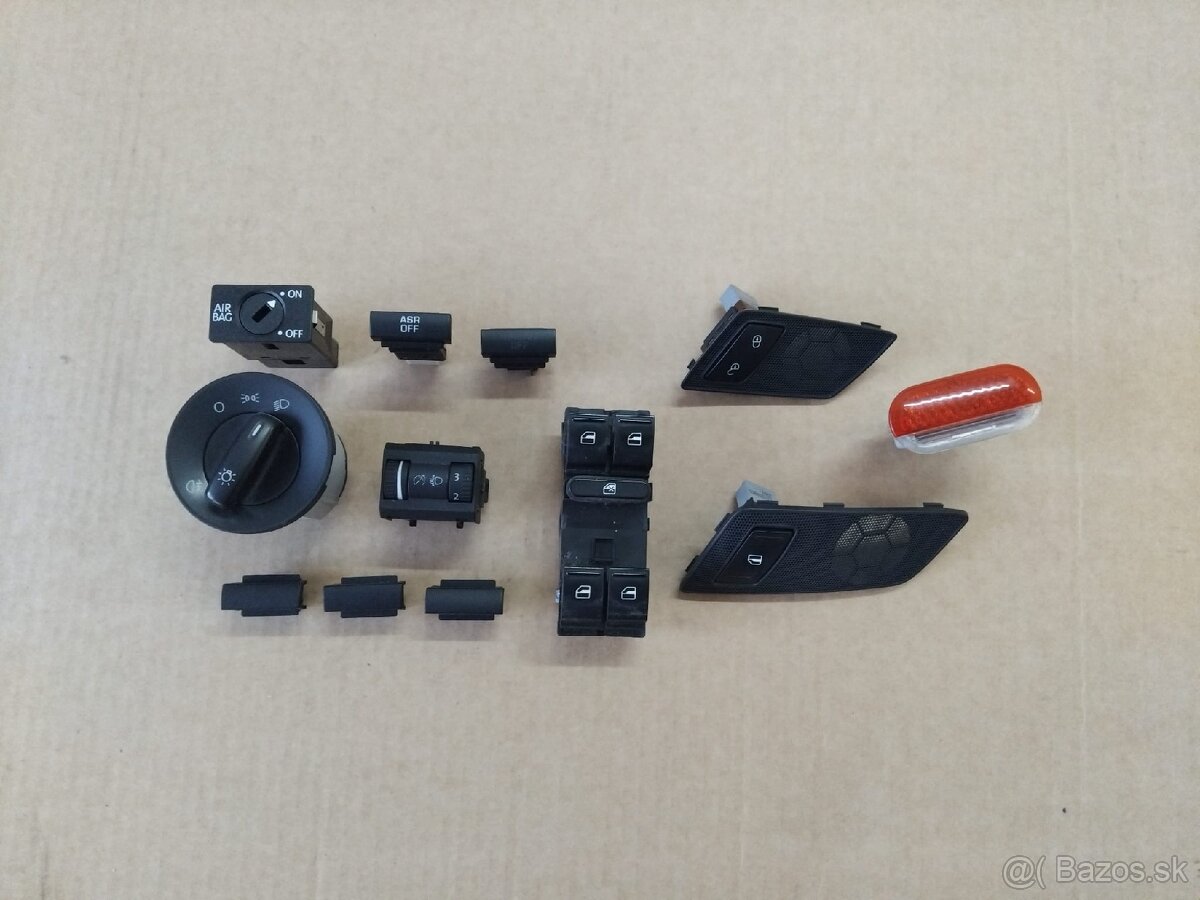 spínače, vypínače Octavia 2
