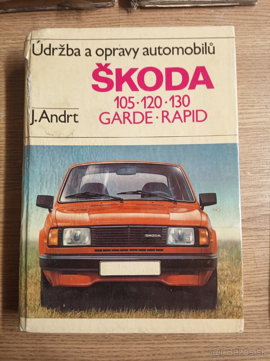 Udrzba a opravy automobilu skoda 105-120-130