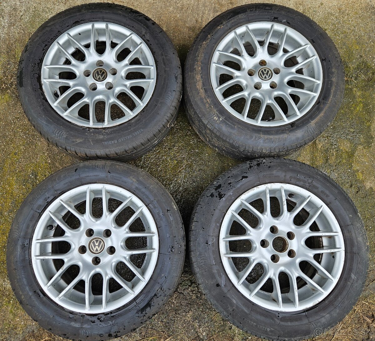 Predam sadu elektronov 5x100 r15 7,25 J