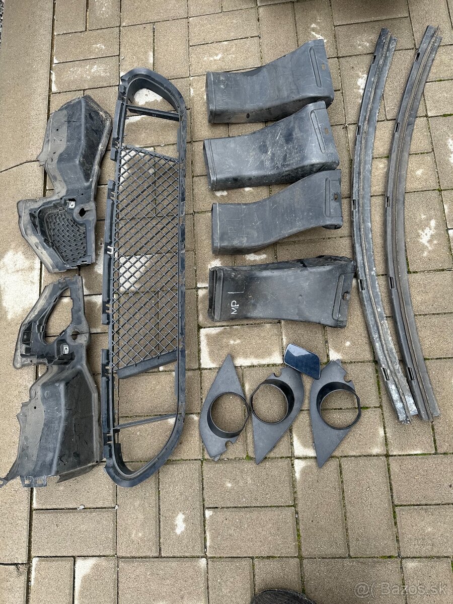 Časti mpaket predného nárazníka bmw e60 e61 Mpacket