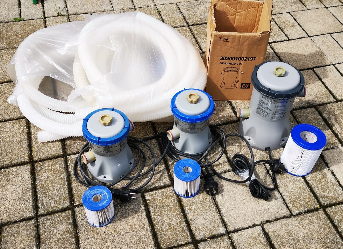 Kartušová filtrácia k bazenu