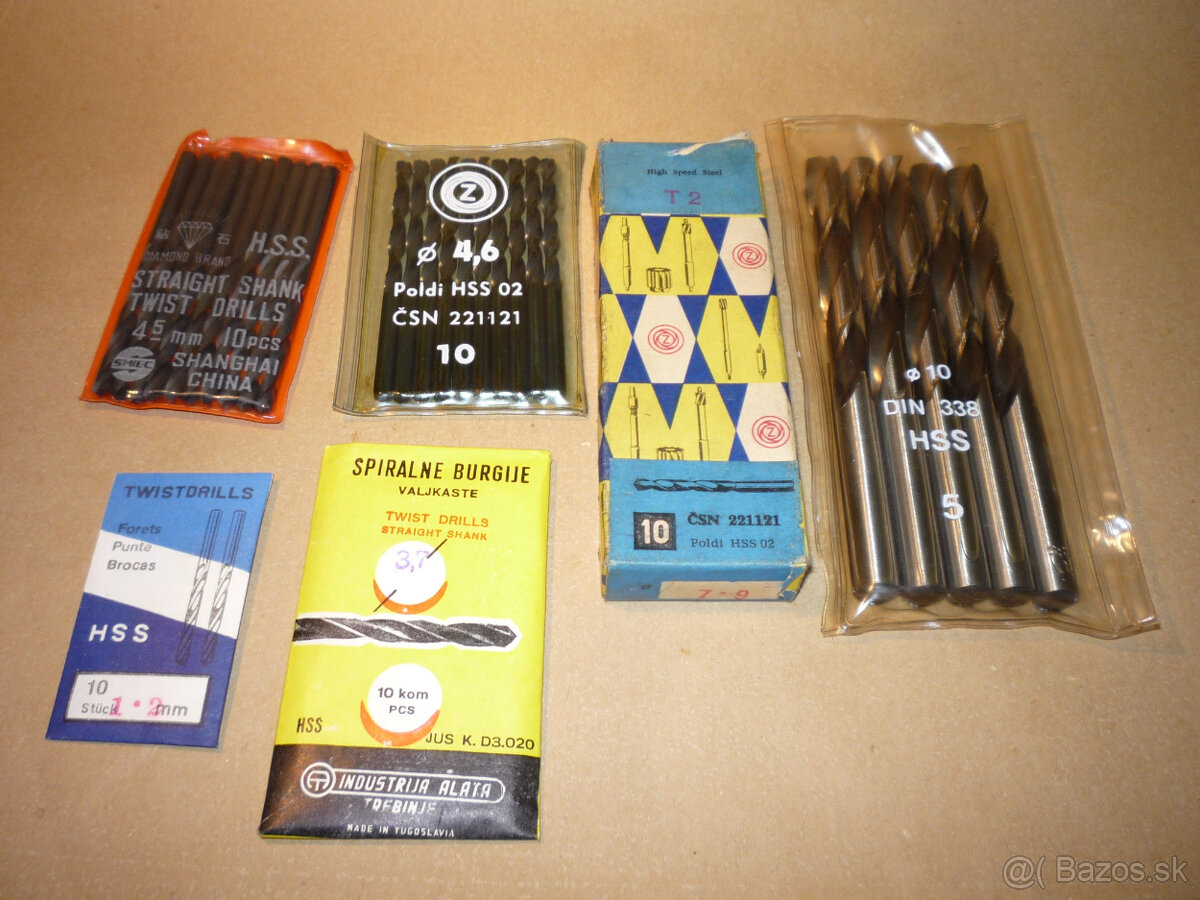 Predám valcové vrtáky -3