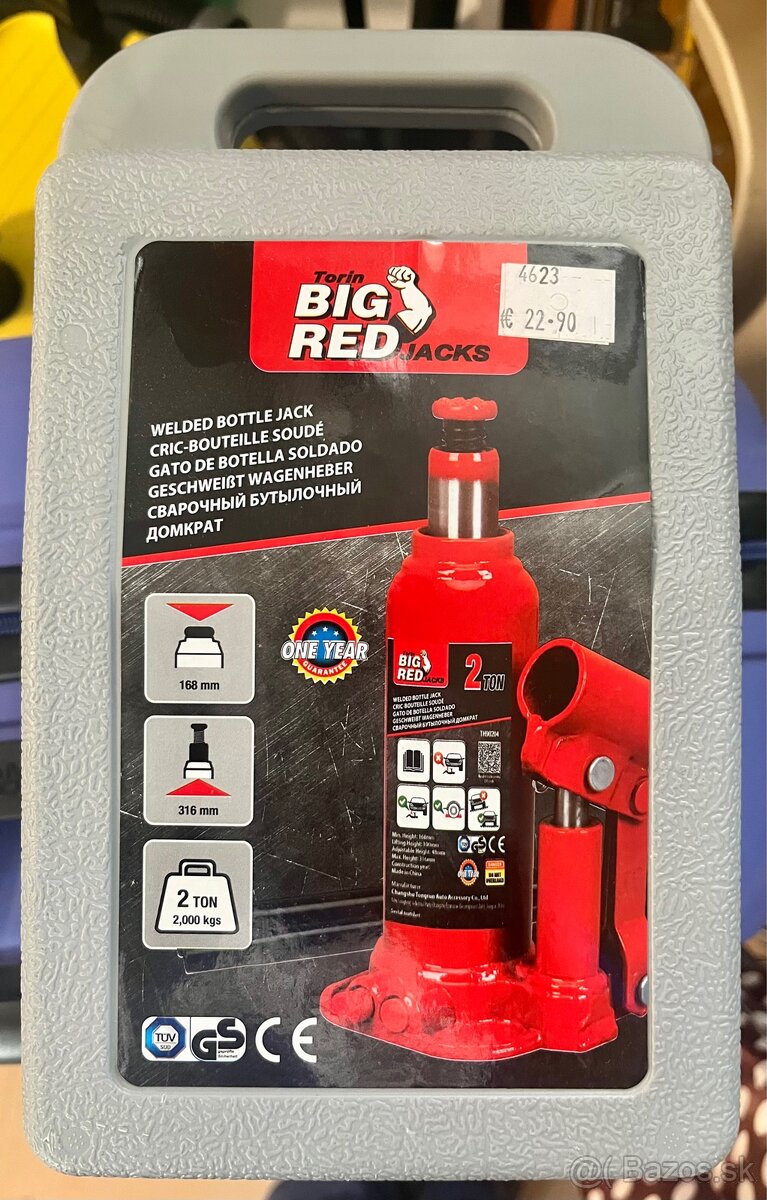 Zdvihák hydraulický 2T