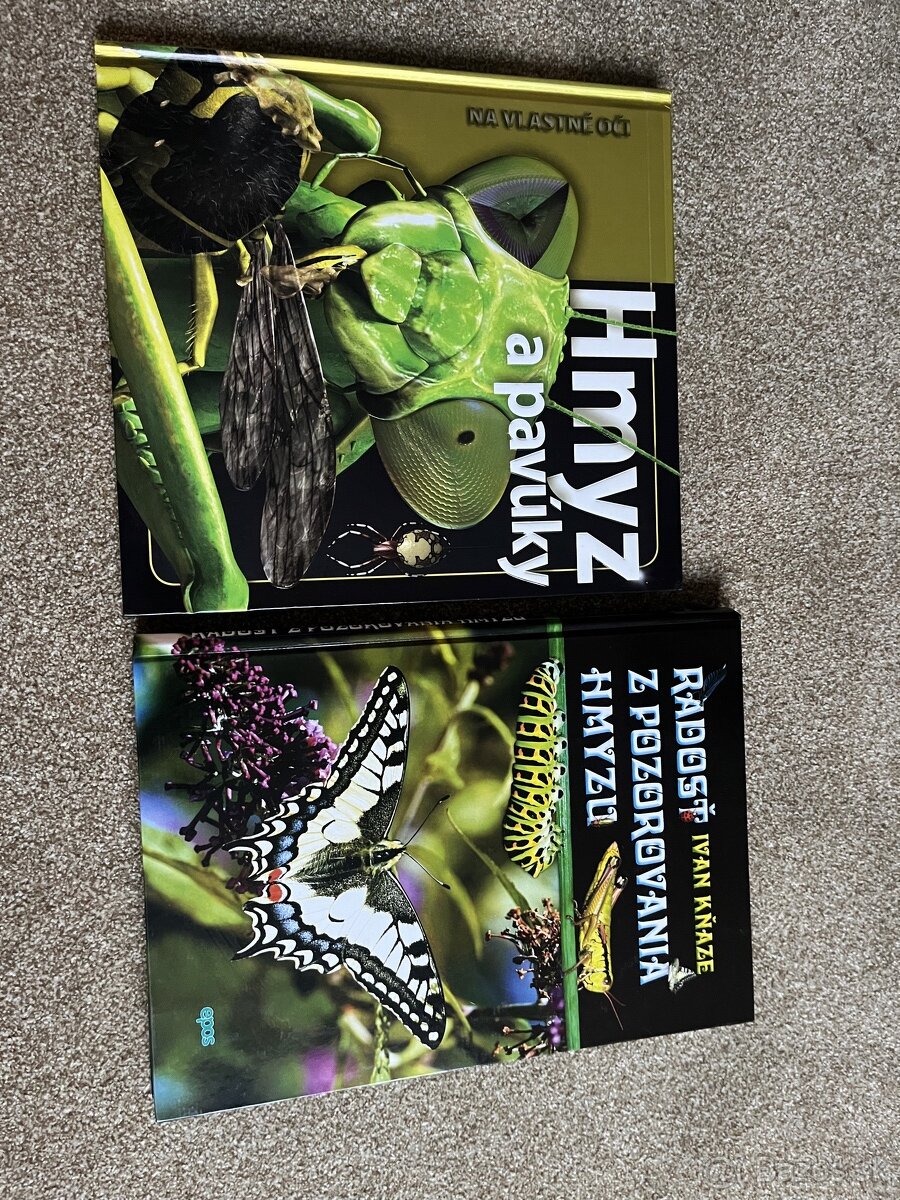 Knihy o hmyze