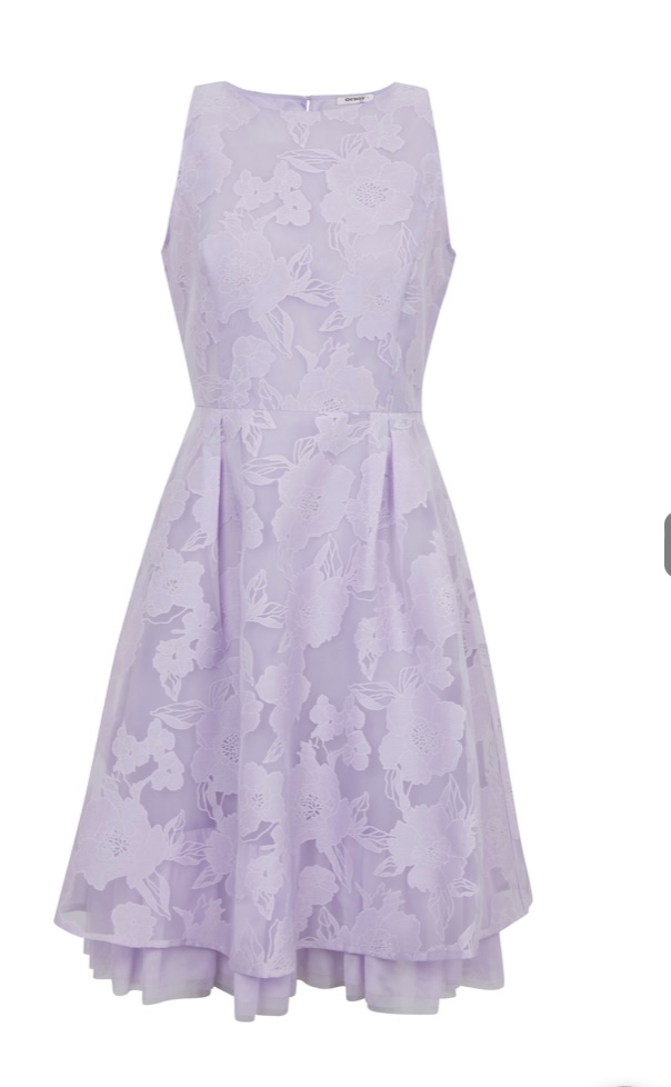 Svetlo fialové dámske šaty ORSAY