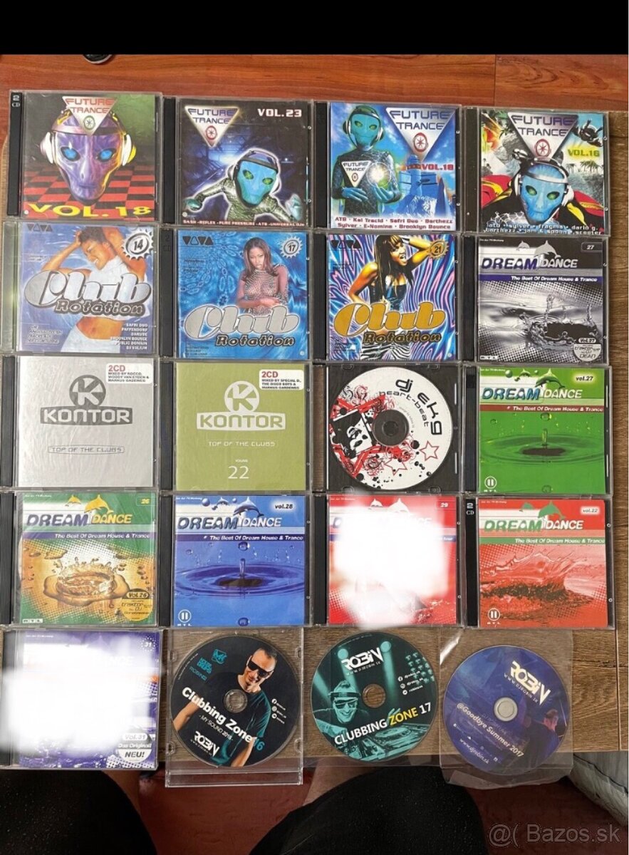 CD-(DREAM DANCE,FUTURE TRANCE,BRAVO,VIVA)