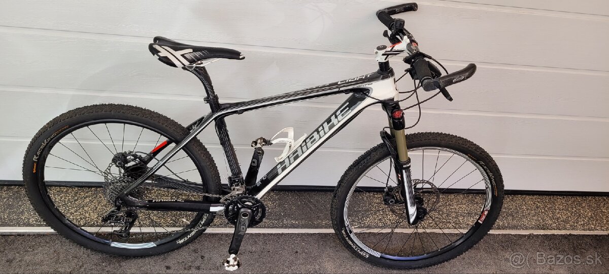 Horský bicykel karbon HAIBIKE,kolesá 26,rám 17,5"/45cm,2x10