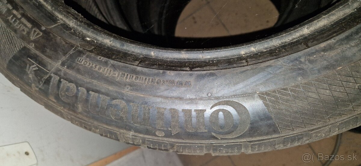Predám pneumatiky Continental 255/50 R20 Zimné.