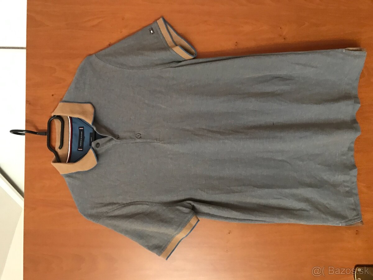 TOMMY HILFIGER originál nová kolekcia pánske polotricko L