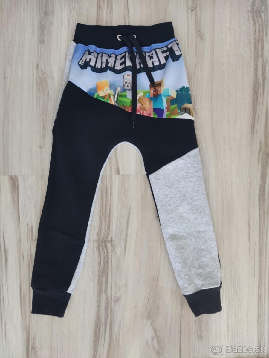 Tepláky, pudláče Minecraft