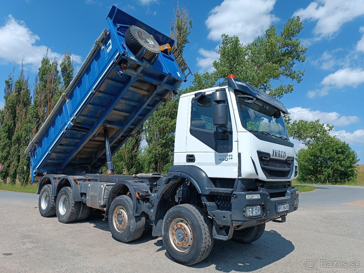 Iveco Trakker AT450 8x8 3s.-Sklápěč Manuál 2018