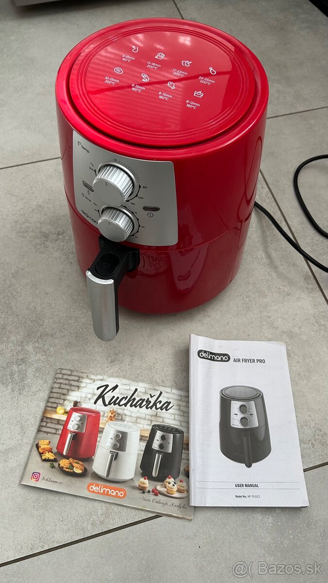 Teplovzdušná fritéza Delimano