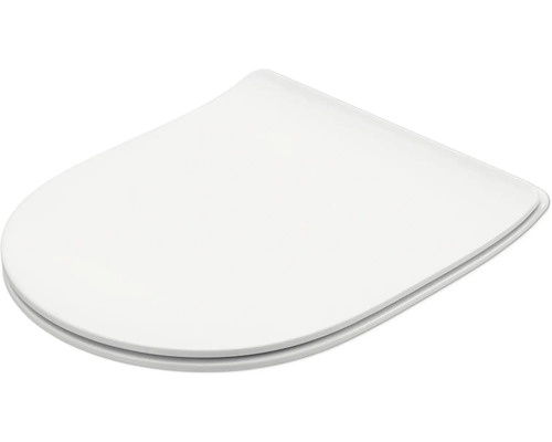 Záchodová doska, sedatko REIKA Mito biela, soft close