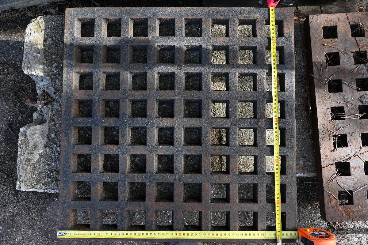 Predám liatinové mreže