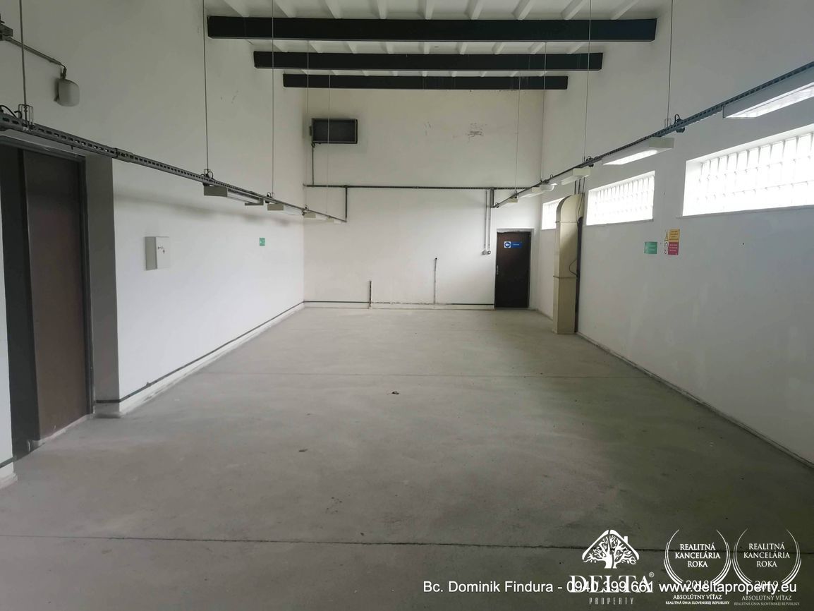 DELTA - Skladové a výrobné priestory v priemyselnom areáli v