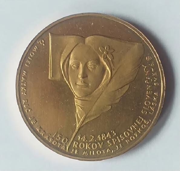 Medaila 1993 150. rokov spisovnej slovenčiny