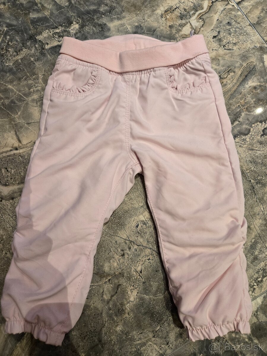 Zateplene nohavice 80