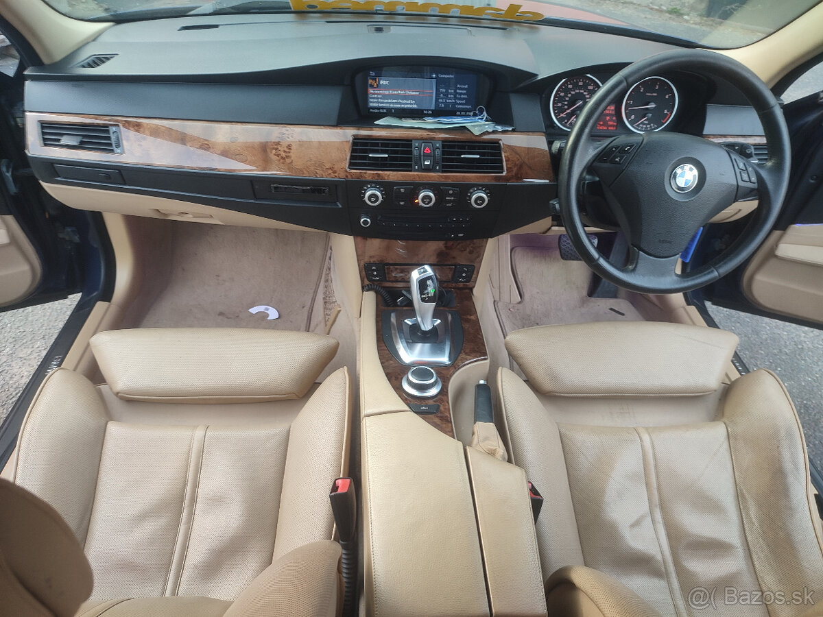 E61 Lci Béžová kůže comfort Č.18