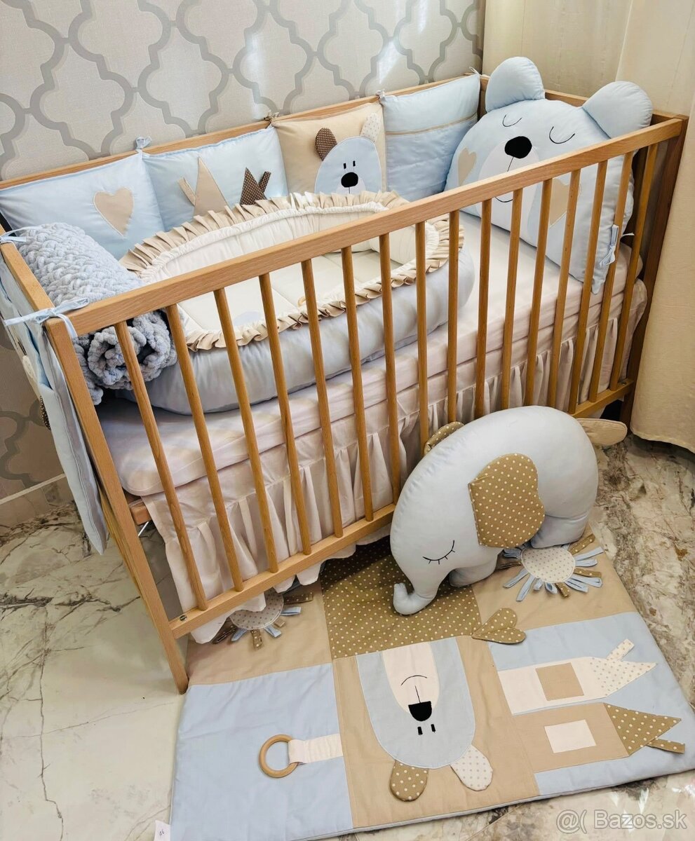 Handmade set do detskej postieľky