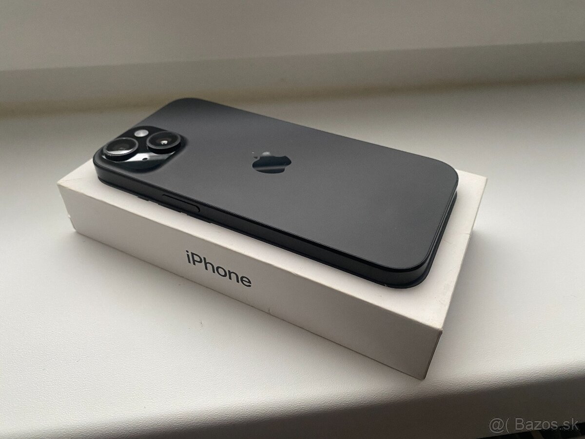 iPhone 15 128Gb Black - AKO NOVÝ