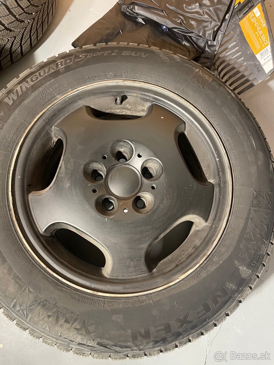 Elektróny mercedes 5x112 r16 + sruby