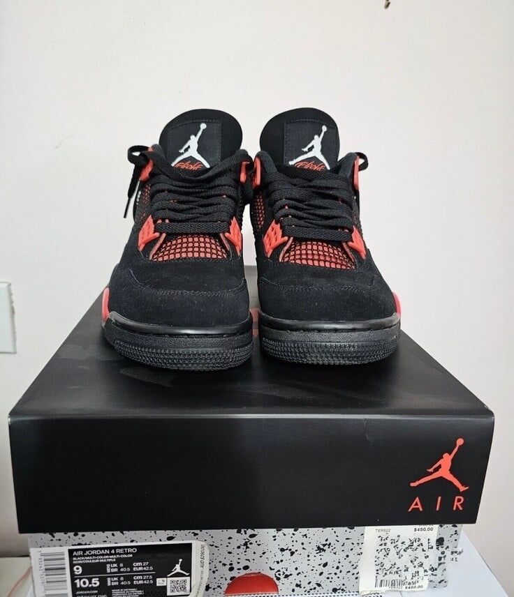 Jordan Retro 4 Military Red