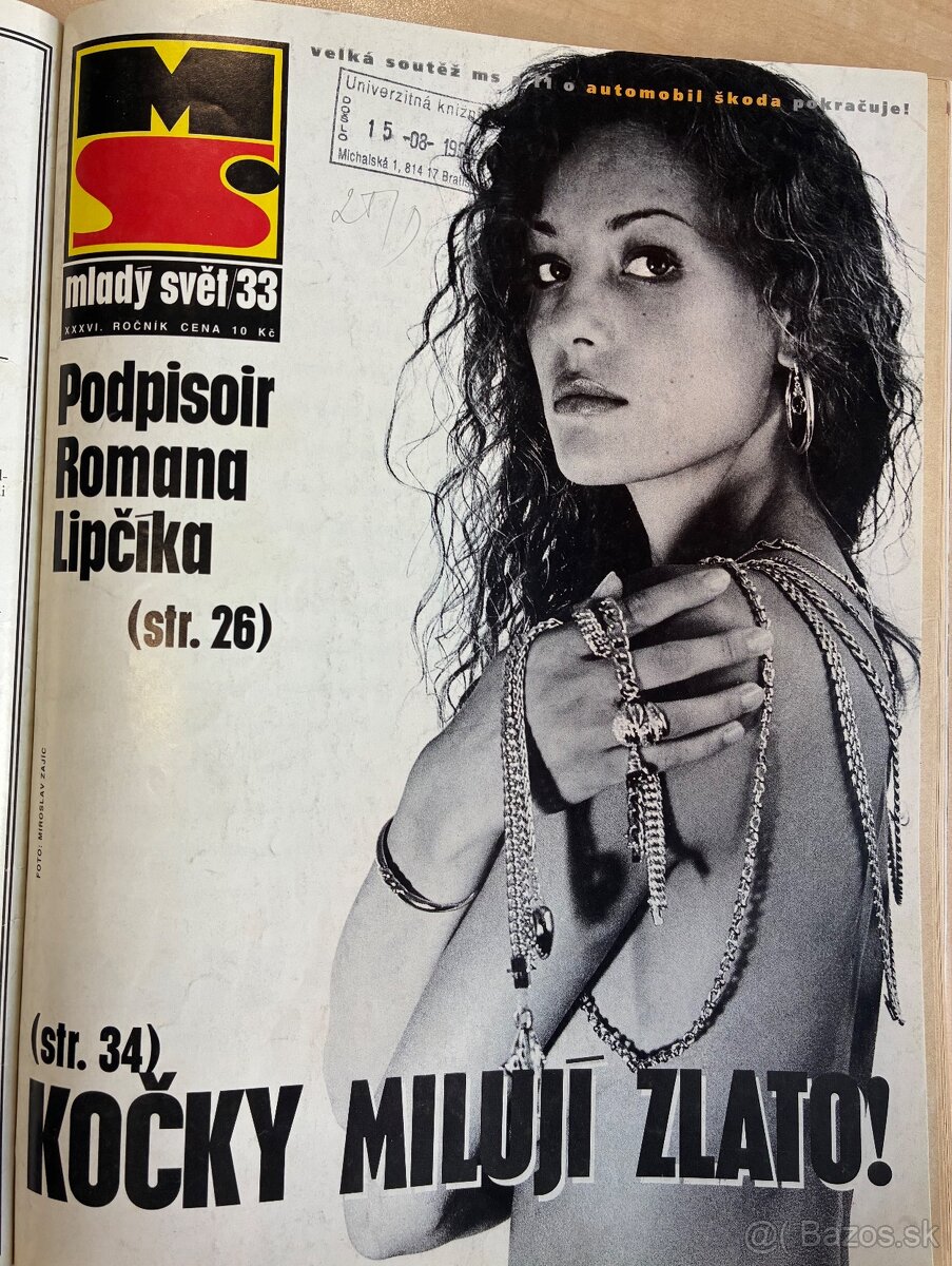 Hľadám Mladé Rozlety a Mladý svět 1991-1993