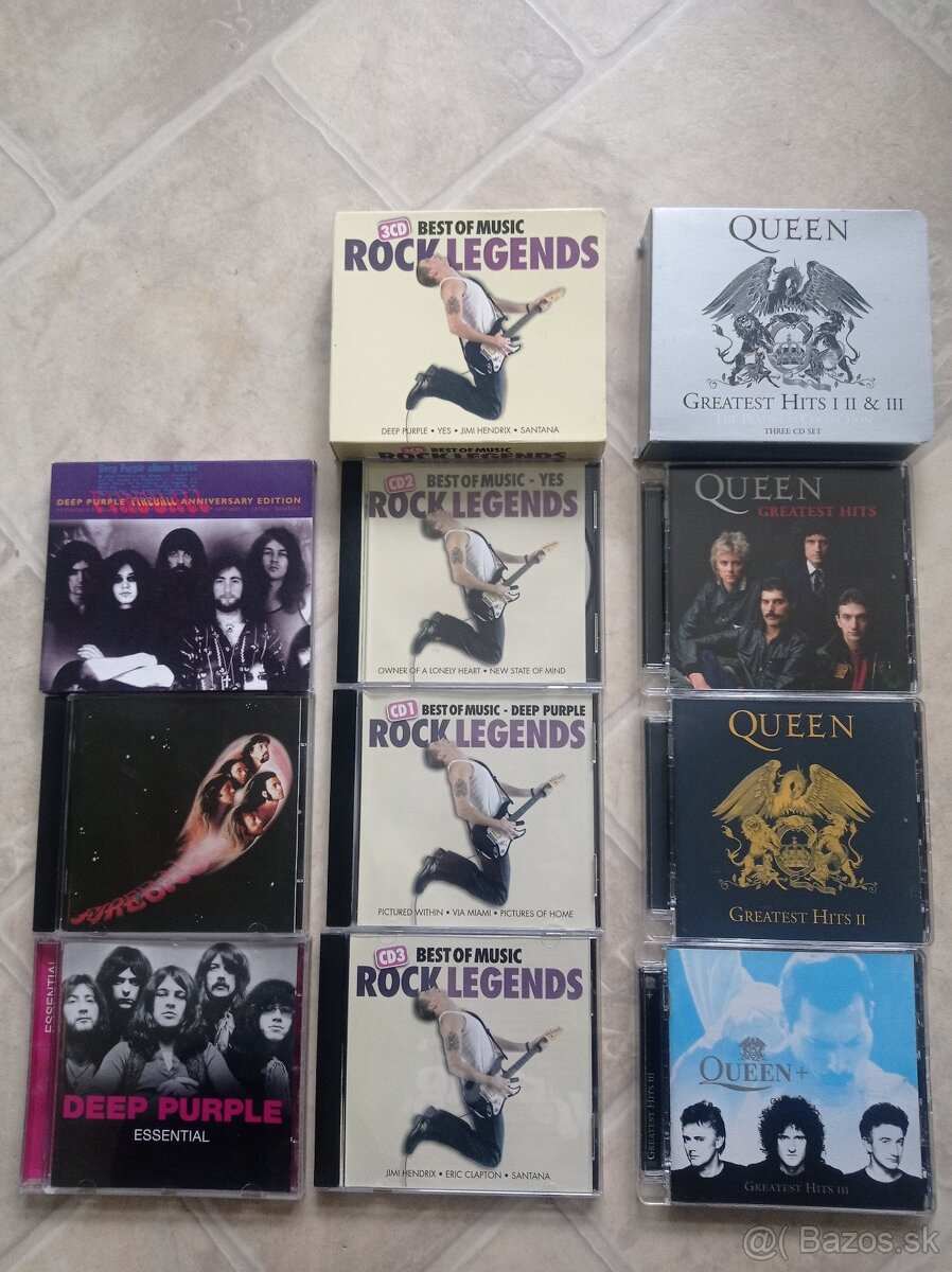 Queen,Deep Purple,Rock legends