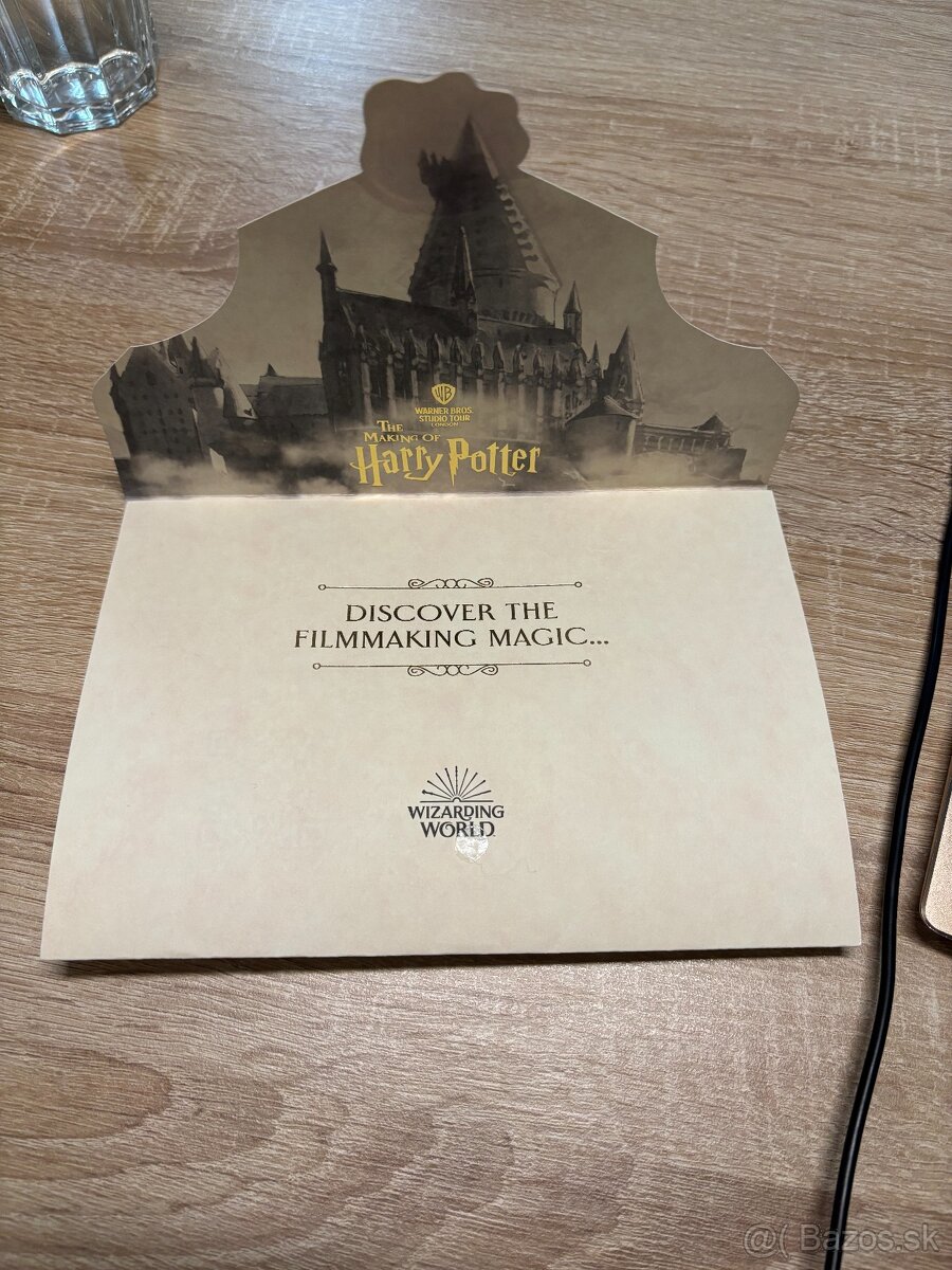Lístok do Harry Potter Warner Bros Studios