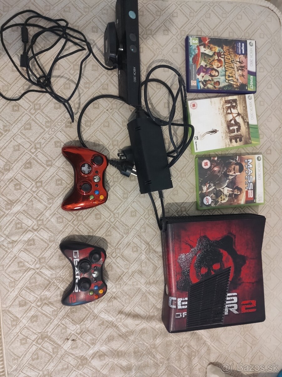 Predam xbox 360 slim 250 gb RGH +2 OVLADACE