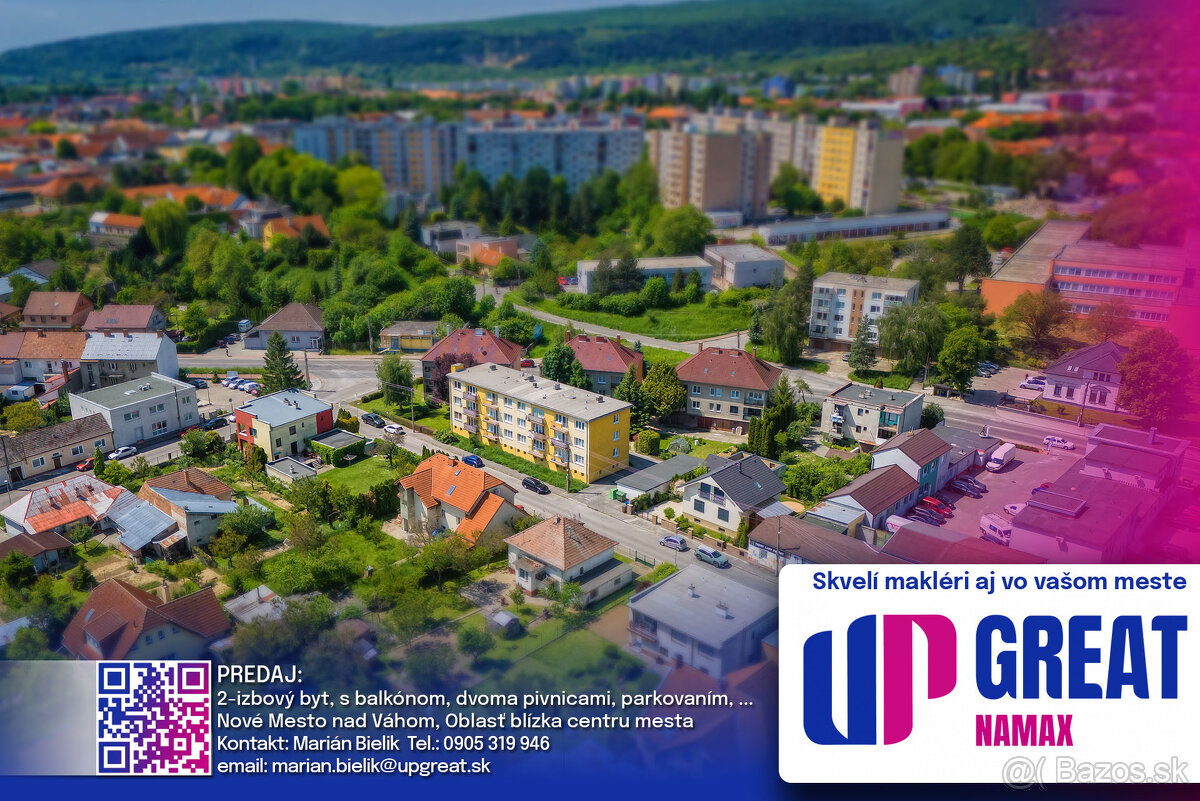 PREDAJ - 2 izbový byt, ul. Záhradná - NMnV