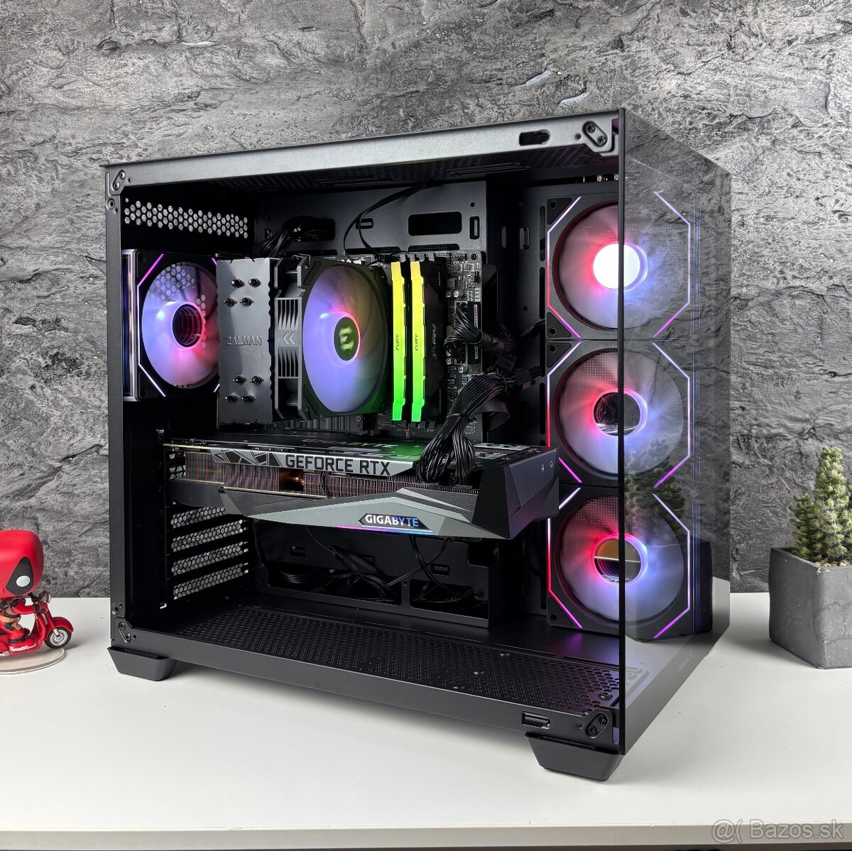 Herný PC R7 5800X / RTX 3080 8GB / 32GB DDR5 / 1TB NVMe