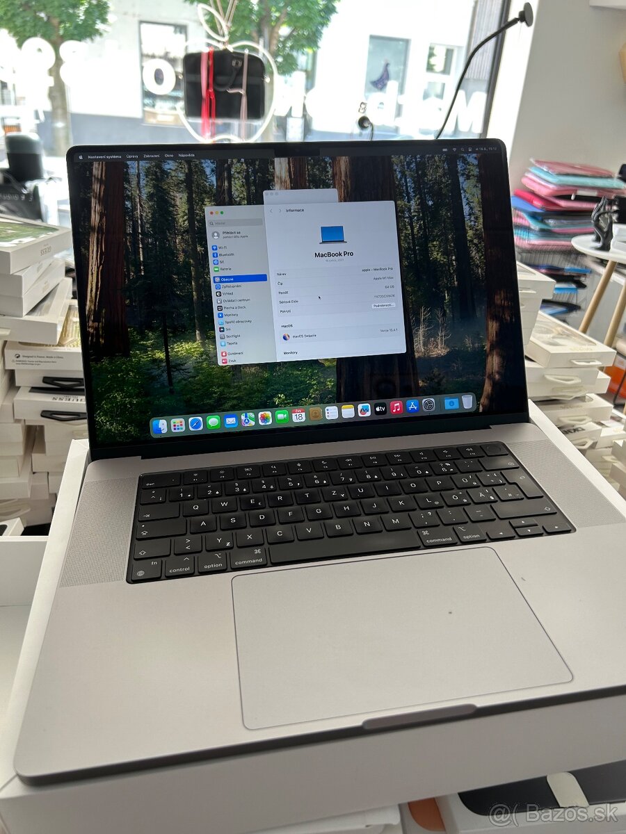 Apple Macbook Pro 16” M1 Max 64gb ram 2tb SSD 90% bateria