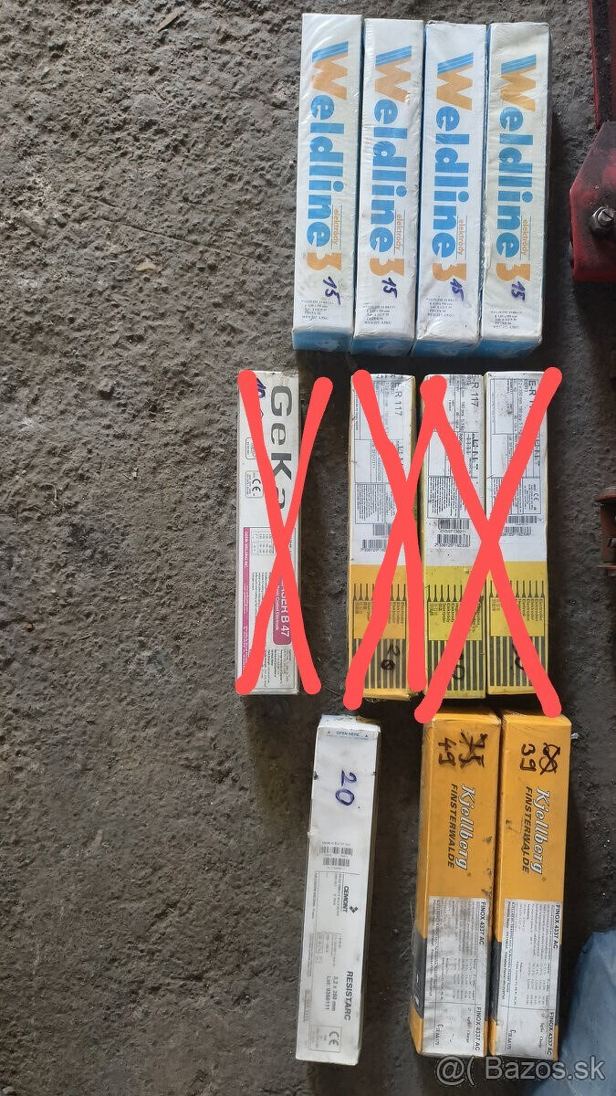 Zváracie elektródy