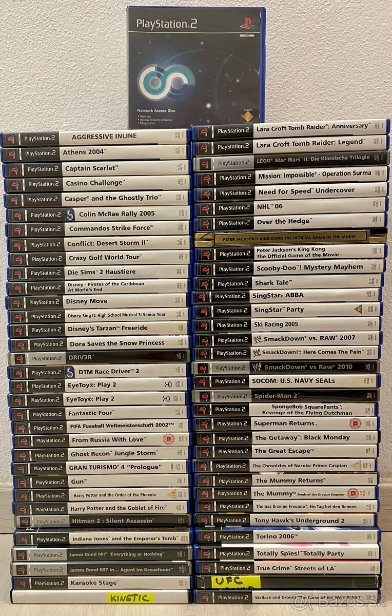 PS2 hry / Playstation 2 hry