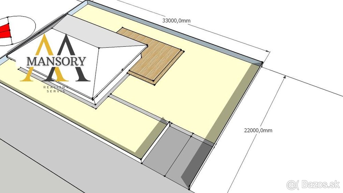 NA PREDAJ, Pozemok vhodný na výstavbu domu 733m2 v Obci Ovči