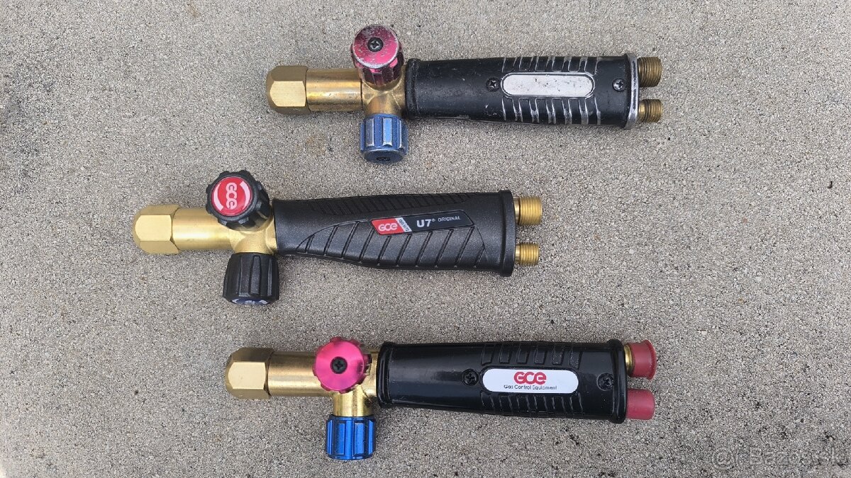 Zváracia rukoväť GCE U7 - G1/4", G3/8" LH