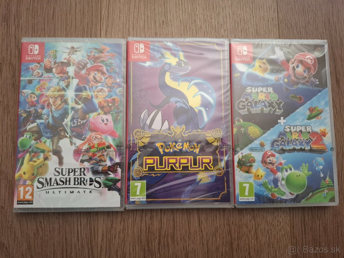 Nintendo Switch hry