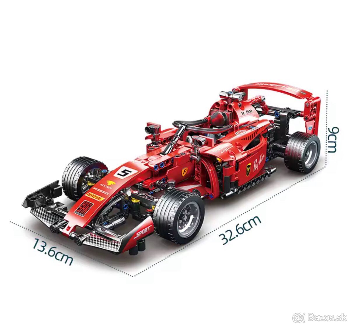 Formula F1, kompatibilné s LEGO Technic