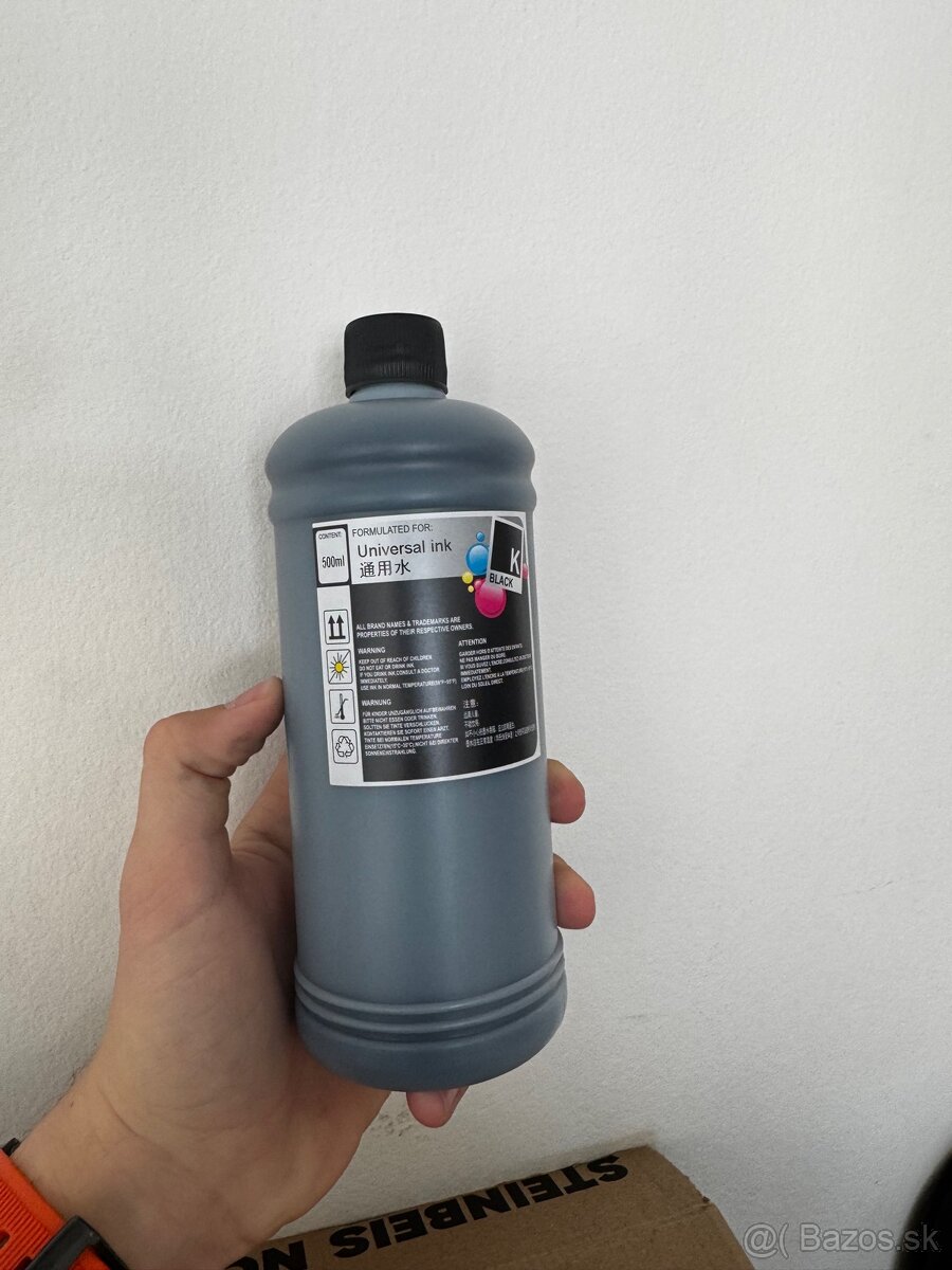 500 ml Univerzálny Atrament pre Epson, Canon, HP, Brother 🖨️