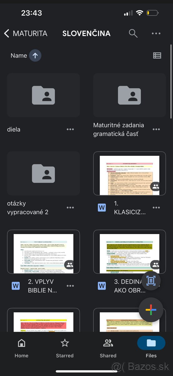 Maturitné otázky SJL - Slovenský jazyk a literatúra