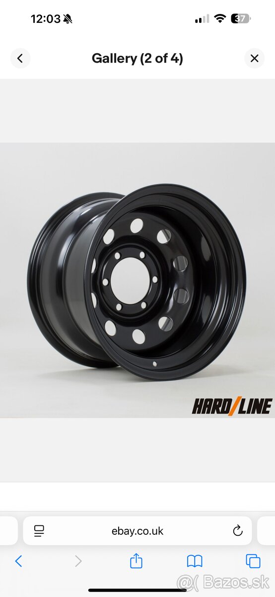 HardLine 16"x 9", 6x139,7, stredova diera 110, ET -40