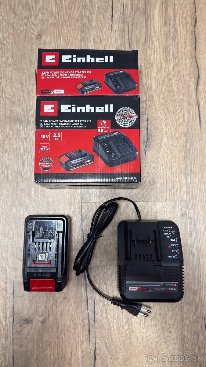Einhell Power X-Change Štartovacia súprava 18V 2,5Ah PXC Sta