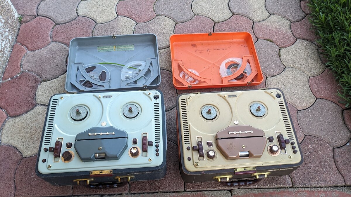 Kotúčový magnetofón Tesla Sonet Duo